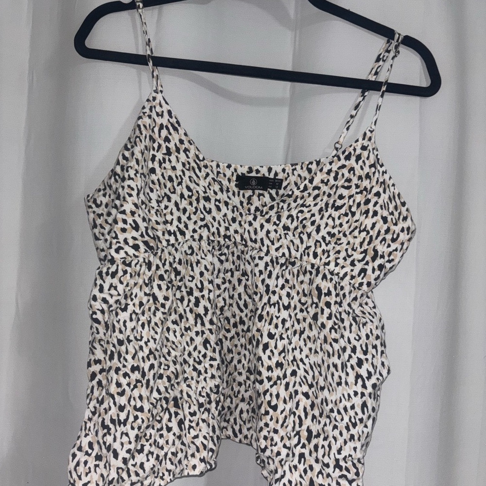 Chic Animal Print Camisole Top